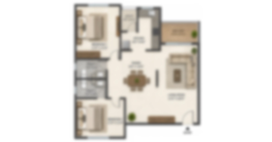 Yogidham Kalyan 2 BHK Price